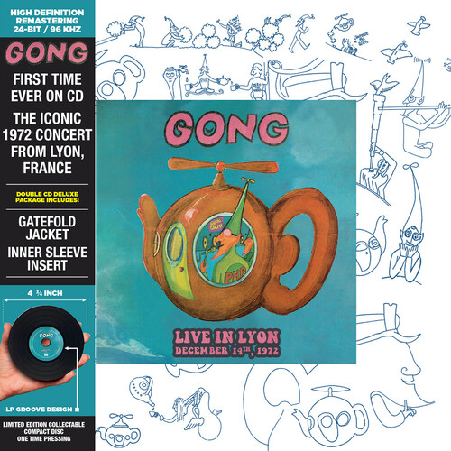 Gong - Live In Lyon 1972 (Clcb) [Deluxe] [Limited Edition] [Remastered] (Spec)