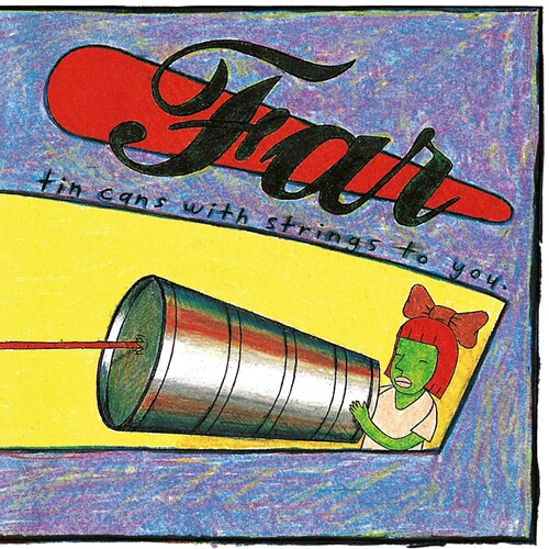 Tin Cans With Strings To You - Clear Red w/  Blue Smoke Vinyl [Import]