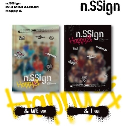 Happy & - Random Cover - incl. 96pg Photobook, Poster, 2 Photocards, Sticker, Unit Photocard + N. Ssign Photocard [Import]