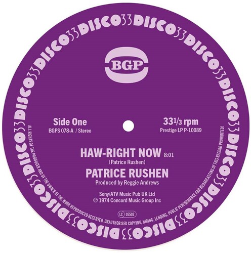 Haw-Right Now /  Kickin' Back [Import]