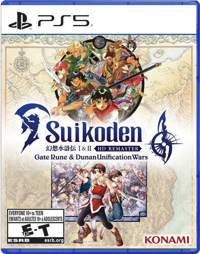 Suikoden I & II Remastered for Playstation 5