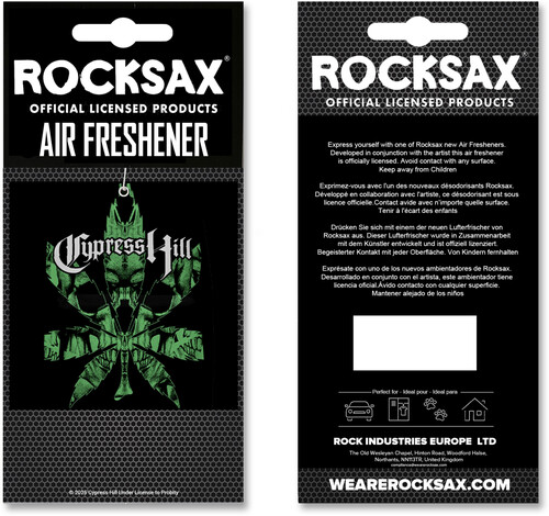 ROCKSAX CYPRESS HILL CH LOGO AIR FRESHENER