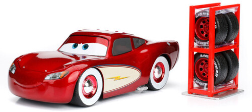 1:24 PIXAR CARS - CRUISING LIGHTNING MCQUEEN (4PC)