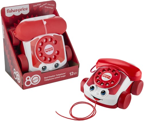CHATTER PHONE RUBY RED MATTEL 80TH ANNIVERSARY
