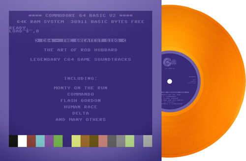 C64 Greatest Sids: The Art Of Rob Hubbard - Limited To 100 Handnumbered Edition (Orange Vinyl)