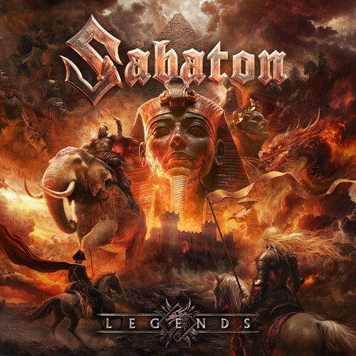 Sabaton - Legends vinyl record cover