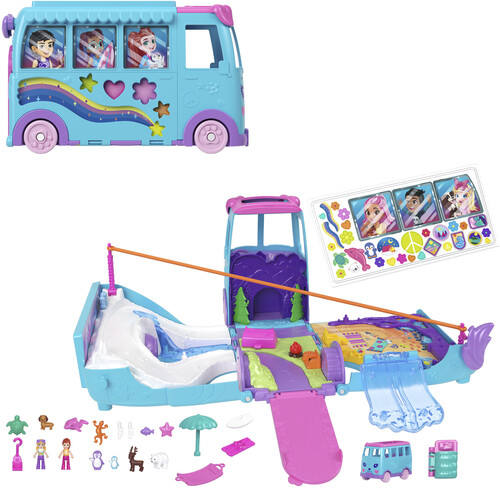 POLLY POCKET PET VAN PLAYSET
