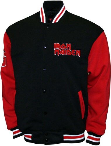 IRON MAIDEN DELUXE VARSITY JK XL RED/  M2451IRMA4