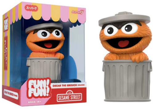Super7 - Sesame Street - FUN! FUN! - Oscar the Grouch (Orange)