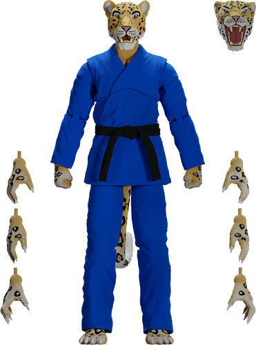 Jiu Jitsu Combat Creatures - Jairo The Jaguar Action Figure - Blue Gi