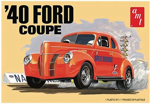 AMT 1940 Ford Coupe 2T 1/25 Scale Model Kit