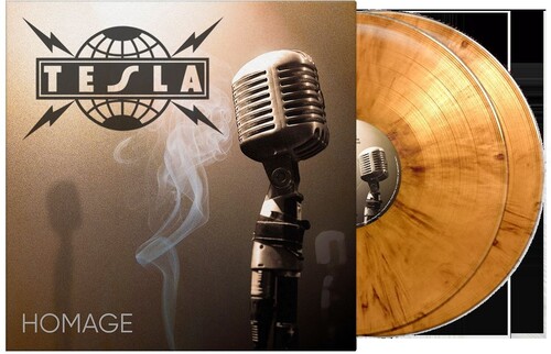 Tesla - Homage vinyl record cover