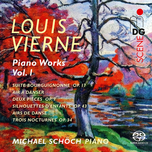 Michael Schoch - Vierne: Piano Works Vol. 1 vinyl record cover