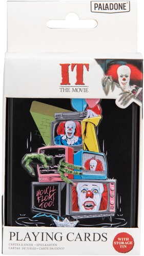 PENNYWISE PLAYING CARDS IN A TIN