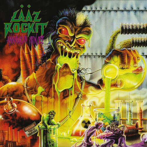 Laaz Rockit - ANNIHILATION PRINCIPLE vinyl record cover