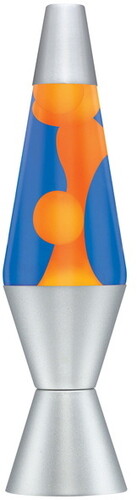 Lava 14.5'' - or/Bl/Sl Lava Lamp - Lava 14.5'' - Orange/Blue/Silver Lava Lamp