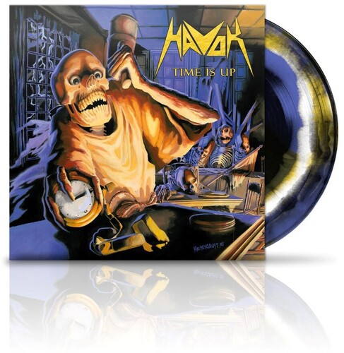 Havok - Time Is Up [Black/Blue w/ White & Yellow Swirl LP]