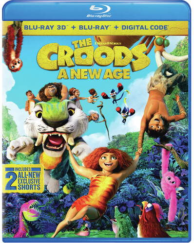The Croods [Movie] - The Croods: A New Age [Blu-ray 3D + Blu-ray + Digital Combo Pack]
