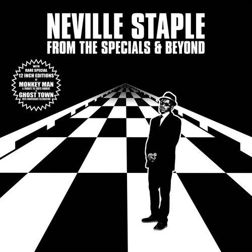 Neville Staple - From The Specials & Beyond (Black & White Splatter