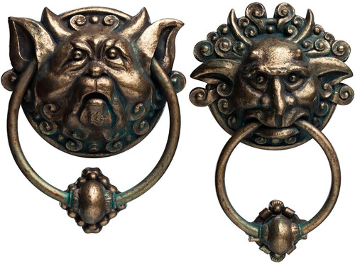 LABYRINTH (1986) - DOOR KNOCKERS 1:6 SCALE REPLICA
