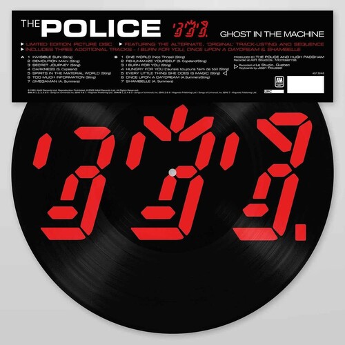 The Police - Ghost In The Machine [Limited Edition Picture Disc LP]