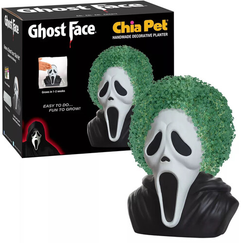 CHIA PET GHOST FACE 