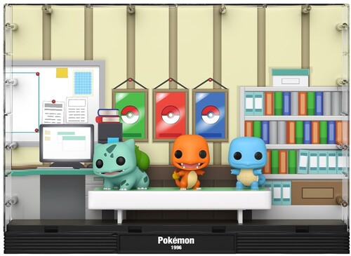 FUNKO POP MOMENTS DELUXE POKEMON KANTO STARTERS