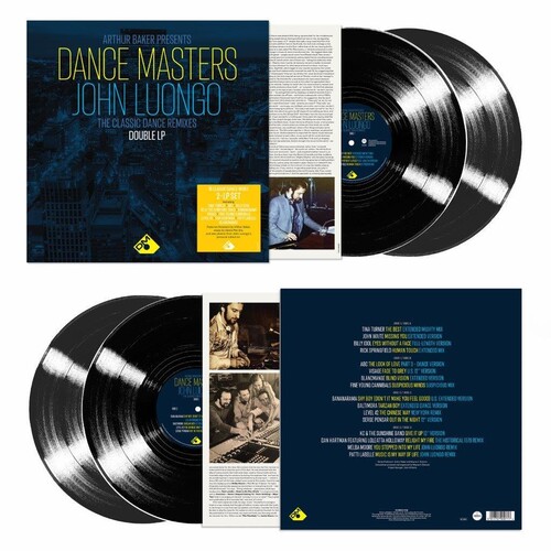Arthur Baker Presents Dance Masters: John Luongo - 140gm 2LP Black Vinyl [Import]
