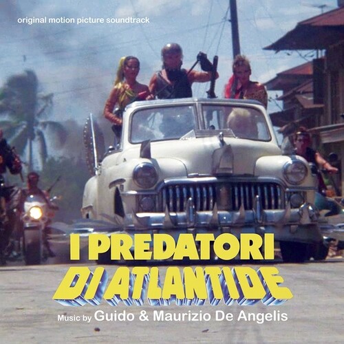 I Predatori Di Atlantide (Original Soundtrack) - Marble Blue & White Colored Vinyl [Import]