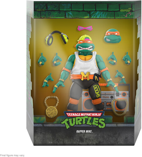 TMNT ULTIMATES! WAVE 11 - RAPPER MIKE|alliance entertainment