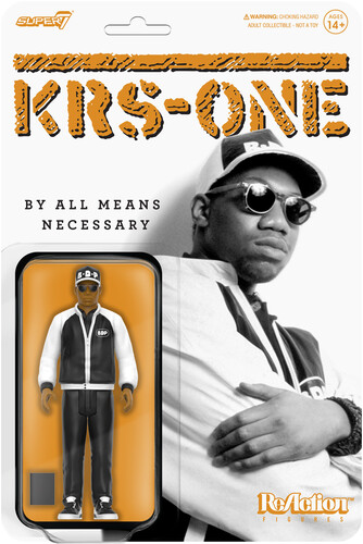 SUPER7 - KRS-1 REACTION FIGURES WAVE 01 - KRS-ONE