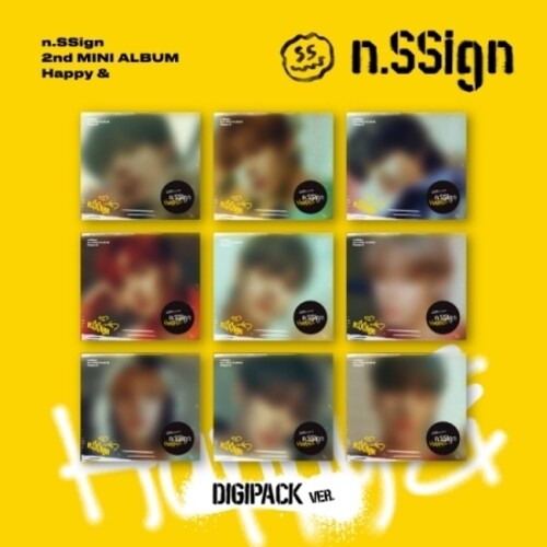 N.Ssign - Happy & - Digipack Version - Random Cover (Post)