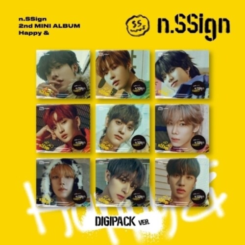 Happy & - Digipack Version - Random Cover - incl. 16pg Photobook, Folded Poster, Sticker + Photocard