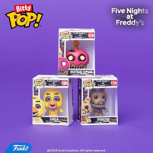 FUNKO BITTY POP SINGLES FIVE NIGHTS AT FREDDYS