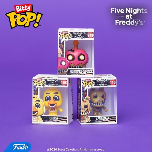 BITTY POP SINGLES FIVE NIGHTS AT FREDDYS