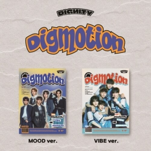 Digmotion - Random Cover - incl. 72pg Photobook, 2 Photocards, Postcard, 4-Cut Photo, Sticker, Book + Poster [Import]
