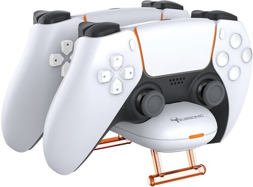 PlayStation 5 Accessory:  Power - SURGE LED Dock Duo by Subsonic
