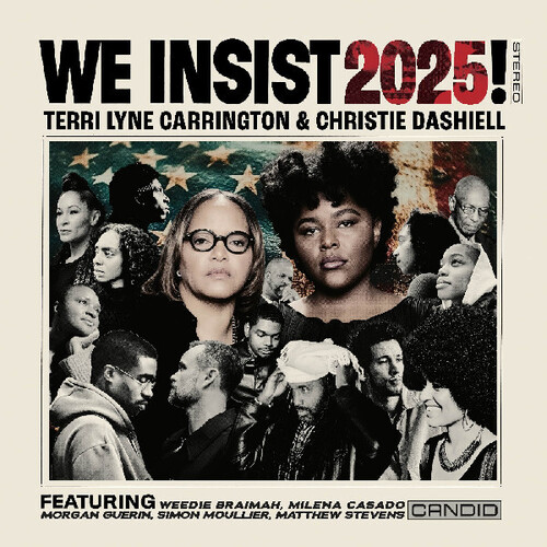 Terri Carrington Lyne / Dashiell,Christie - We Insist 2025 vinyl record cover
