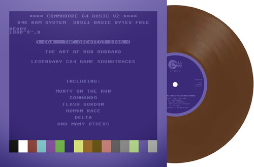 C64 Greatest Sids: The Art Of Rob Hubbard - Limited To 100 Handnumbered Edition (Brown Vinyl)