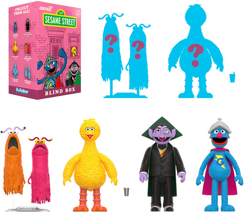 SESAME STREET BLIND BOX WAVE 02 - BLIND BOX FLAT