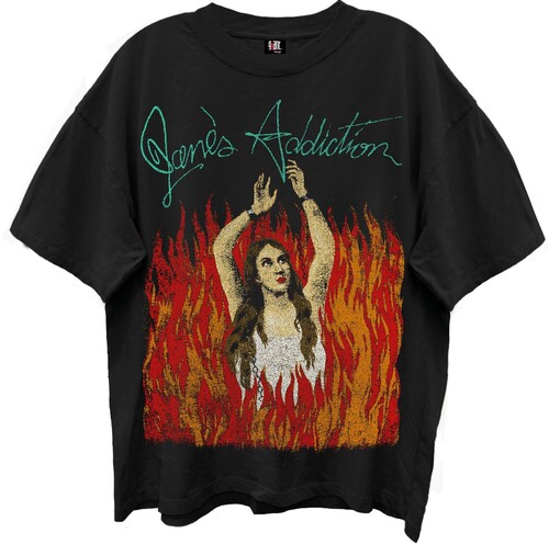 JANES ADDICTION BURNNG LADY TSHIRT XL TSGV101JANA4