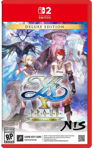 Ys X: Proud Nordics - Deluxe Edition (Game-Key Card) for Nintendo Switch 2