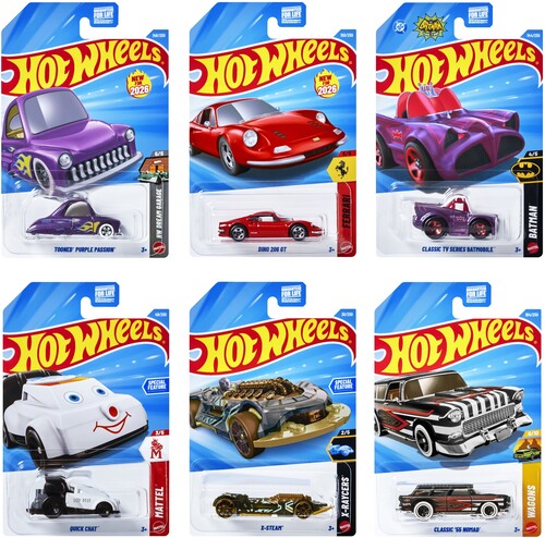 Mattel - Hot Wheels Basic 1:64 Car 72-Piece G Assortment