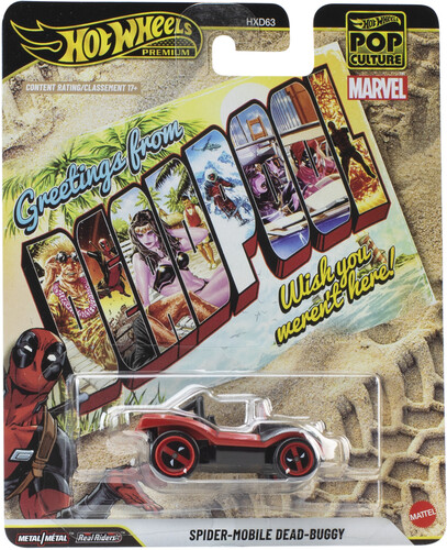 HOT WHEELS PREMIUM SPIDER MOBILE MARVEL
