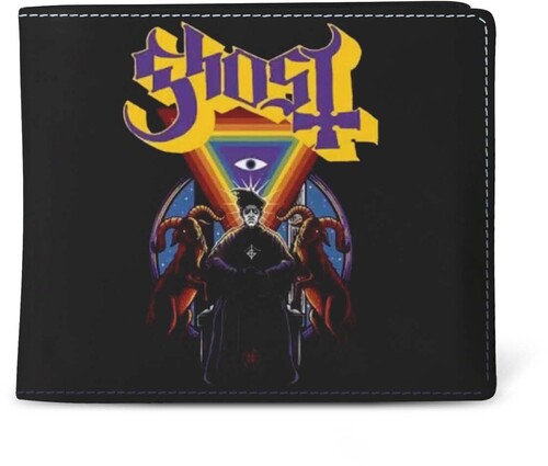 ROCKSAX GHOST ALCHEMIST LOGO WALLET BLACK