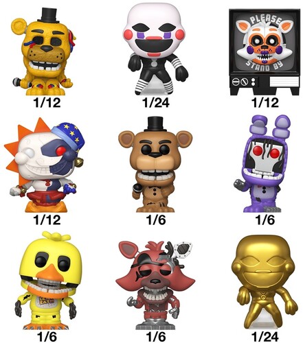 BITTY POP SINGLES FIVE NIGHTS AT FREDDYS S2 FNAF