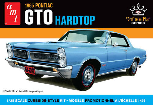 AMT 1965 Pontiac GTO Hardtop Craftsman Plus 1/25 Scale Model Kit