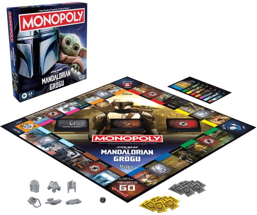 MONOPOLY THE MANDALORIAN AND GROGU