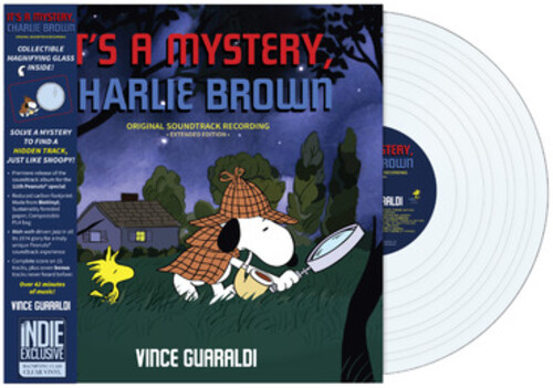 Vince Guaraldi - It's a Mystery, Charlie Brown vinyl record cover
