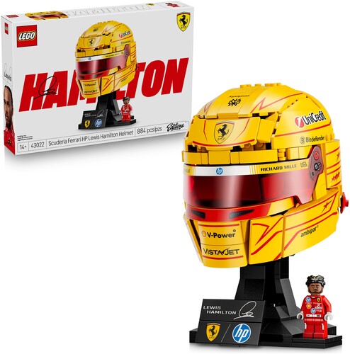 VEHICLES SCUDERIA FERRARI HP LEWIS HAMILTON HELMET